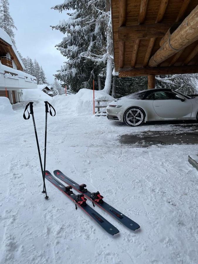 Chalet Bellevue Lejlighed Davos Eksteriør billede